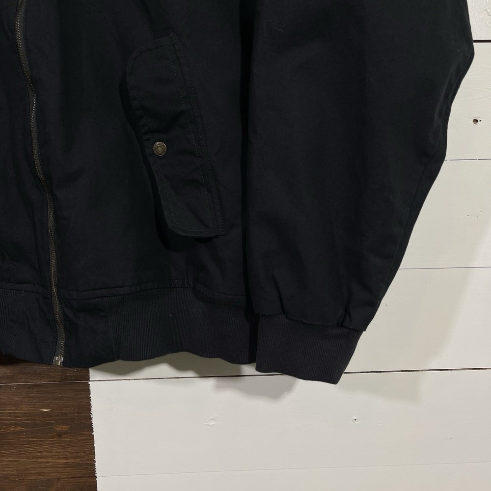 Boulder Creek Trading‎ Company Black Canvas Hooded Jacket - Picture 6 of 8